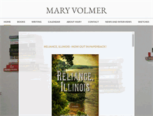 Tablet Screenshot of maryvolmer.com